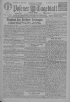 Posener Tageblatt (Posener Warte) 1926.04.29 Jg.65 Nr97