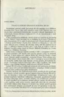 Uwagi o genezie dekoracji rękopisu BK 824. Pamiętnik Biblioteki K&oacute;rnickiej Z. 23.