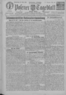 Posener Tageblatt (Posener Warte) 1926.05.20 Jg.65 Nr113