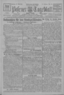 Posener Tageblatt (Posener Warte) 1926.05.30 Jg.65 Nr121