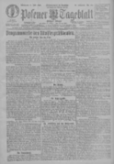 Posener Tageblatt (Posener Warte) 1926.07.21 Jg.65 Nr163