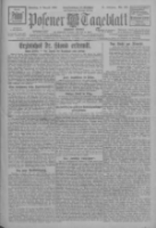 Posener Tageblatt (Posener Warte) 1926.08.08 Jg.65 Nr179