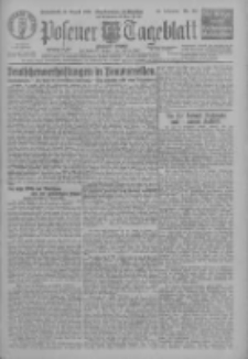 Posener Tageblatt (Posener Warte) 1926.08.14 Jg.65 Nr184