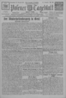 Posener Tageblatt (Posener Warte) 1926.08.28 Jg.65 Nr196