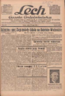 Lech.Gazeta Gnieźnieńska: codzienne pismo polityczne dla wszystkich stan&oacute;w. Dodatki: tygodniowy "Lechita" i powieściowy oraz dwutygodnik "Leszek" 1936.02.15 R.36 Nr38