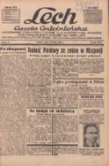 Lech.Gazeta Gnieźnieńska: codzienne pismo polityczne dla wszystkich stanów. Dodatki: tygodniowy "Lechita" i powieściowy oraz dwutygodnik "Leszek" 1936.02.22 R.36 Nr44