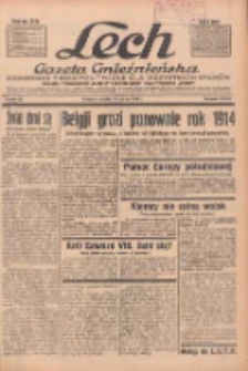 Lech.Gazeta Gnieźnieńska: codzienne pismo polityczne dla wszystkich stan&oacute;w. Dodatki: tygodniowy "Lechita" i powieściowy oraz dwutygodnik "Leszek" 1936.03.14 R.36 Nr62