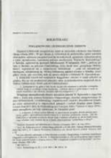 Bibliotekarz. Porządkowanie i rozmieszczenie zbior&oacute;w. Pamiętnik Biblioteki K&oacute;rnickiej Z. 24.