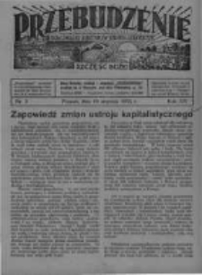Przebudzenie: organ Związku Robotnik&oacute;w Rolnych i Leśnych ZZP. 1933.01.19 R.15 Nr3