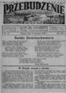 Przebudzenie: organ Związku Robotników Rolnych i Leśnych ZZP. 1933.04.13 R.15 Nr15