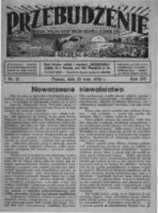 Przebudzenie: organ Związku Robotnik&oacute;w Rolnych i Leśnych ZZP. 1933.05.25 R.15 Nr21