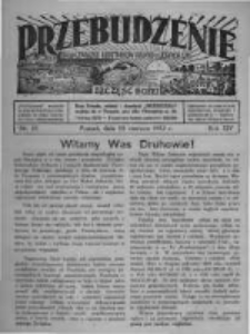Przebudzenie: organ Związku Robotników Rolnych i Leśnych ZZP. 1933.06.22 R.15 Nr25