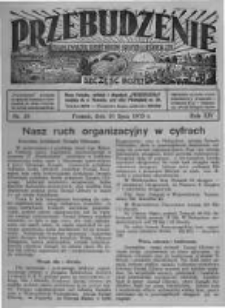 Przebudzenie: organ Związku Robotników Rolnych i Leśnych ZZP. 1933.07.20 R.15 Nr29