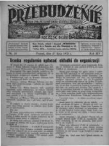 Przebudzenie: organ Związku Robotników Rolnych i Leśnych ZZP. 1933.07.27 R.15 Nr30
