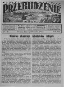Przebudzenie: organ Związku Robotników Rolnych i Leśnych ZZP. 1933.10.05 R.15 Nr40