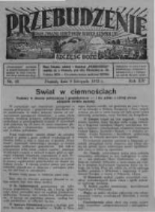 Przebudzenie: organ Związku Robotników Rolnych i Leśnych ZZP. 1933.11.09 R.15 Nr45