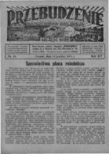 Przebudzenie: organ Związku Robotnik&oacute;w Rolnych i Leśnych ZZP. 1933.12.14 R.15 Nr50