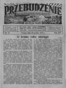 Przebudzenie: organ Związku Robotników Rolnych i Leśnych ZZP. 1933.12.28 R.15 Nr52