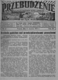 Przebudzenie: organ Związku Robotników Rolnych i Leśnych ZZP. 1934.01.11 R.16 Nr2