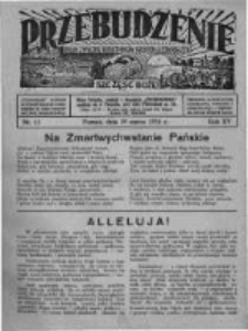 Przebudzenie: organ Związku Robotnik&oacute;w Rolnych i Leśnych ZZP. 1934.03.29 R.16 Nr13