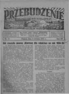 Przebudzenie: organ Związku Robotników Rolnych i Leśnych ZZP. 1934.04.05 R.16 Nr14