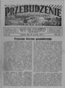 Przebudzenie: organ Związku Robotników Rolnych i Leśnych ZZP. 1934.06.28 R.16 Nr26