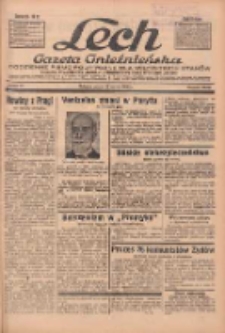 Lech.Gazeta Gnieźnieńska: codzienne pismo polityczne dla wszystkich stan&oacute;w. Dodatki: tygodniowy "Lechita" i powieściowy oraz dwutygodnik "Leszek" 1936.03.20 R.36 Nr67