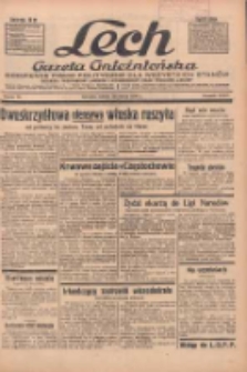 Lech.Gazeta Gnieźnieńska: codzienne pismo polityczne dla wszystkich stan&oacute;w. Dodatki: tygodniowy "Lechita" i powieściowy oraz dwutygodnik "Leszek" 1936.03.28 R.36 Nr74