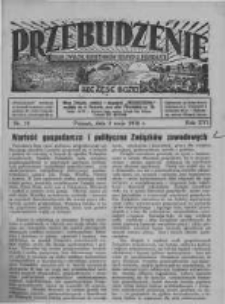 Przebudzenie: organ Związku Robotników Rolnych i Leśnych ZZP. 1935.05.02 R.17 Nr18