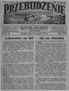 Przebudzenie: organ Związku Robotników Rolnych i Leśnych ZZP. 1935.09.19 R.17 Nr38