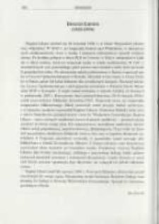 Bogdan Libner (1938-1999). Pamiętnik Biblioteki Kórnickiej Z. 26.