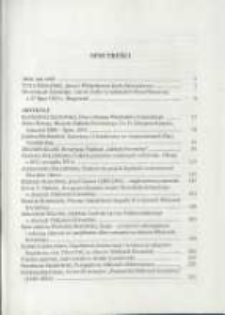 Spis treści. Pamiętnik Biblioteki Kórnickiej Z. 26.