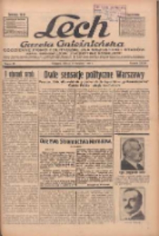 Lech.Gazeta Gnieźnieńska: codzienne pismo polityczne dla wszystkich stan&oacute;w. Dodatki: tygodniowy "Lechita" i powieściowy oraz dwutygodnik "Leszek" 1936.04.21 R.36 Nr93