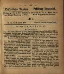 Oeffentlicher Anzeiger. 1853.01.25 Nro.4