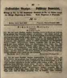 Oeffentlicher Anzeiger. 1853.04.05 Nro.14