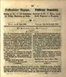Oeffentlicher Anzeiger. 1853.04.26 Nro.17