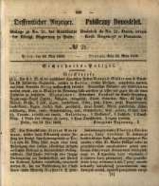 Oeffentlicher Anzeiger. 1853.05.24 Nro.21