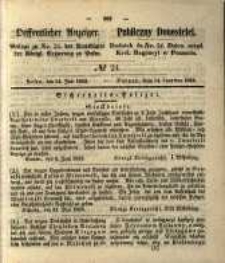 Oeffentlicher Anzeiger. 1853.06.14 Nro.24
