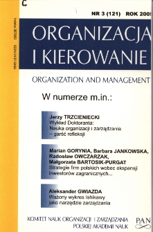 Strategie firm polskich wobec ekspansji inwestor&oacute;w zagranicznych - znaczenie kontekstu branżowego - ujęcie empiryczne