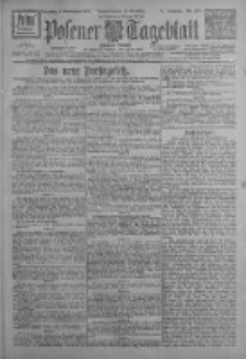 Posener Tageblatt (Posener Warte) 1926.11.09 Jg.65 Nr257