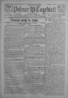 Posener Tageblatt (Posener Warte) 1926.11.14 Jg.65 Nr262