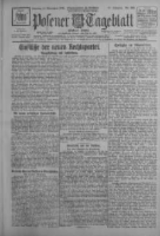 Posener Tageblatt (Posener Warte) 1926.11.21 Jg.65 Nr268