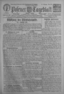 Posener Tageblatt (Posener Warte) 1926.11.25 Jg.65 Nr271