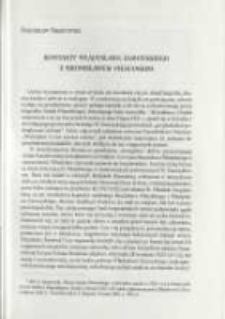 Kontakty Władysława Zamoyskiego z Bronisławem Piłsudskim. Pamiętnik Biblioteki K&oacute;rnickiej Z. 27.