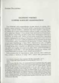 Zaginiony portret Ludwiki Karoliny Radziwiłłówny. Pamiętnik Biblioteki Kórnickiej Z. 27.