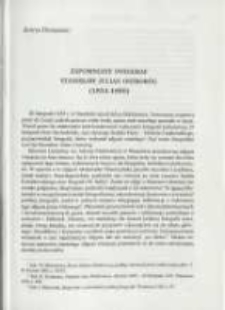 Zapomniany fotograf Stanisław Julian Ostroróg (1834-1890). Pamiętnik Biblioteki Kórnickiej Z. 27.