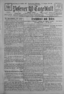 Posener Tageblatt (Posener Warte) 1927.10.20 Jg.66 Nr240