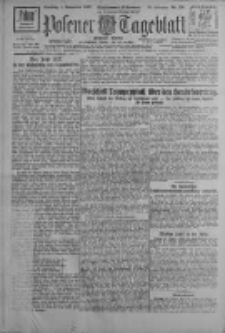 Posener Tageblatt (Posener Warte) 1927.11.01 Jg.66 Nr250