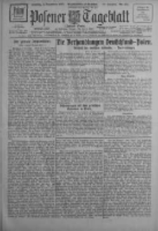 Posener Tageblatt (Posener Warte) 1927.11.06 Jg.66 Nr254