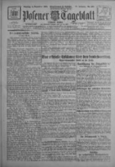 Posener Tageblatt (Posener Warte) 1927.11.08 Jg.66 Nr255